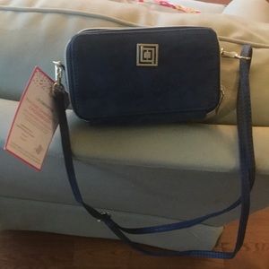 Crossbody with phone charger